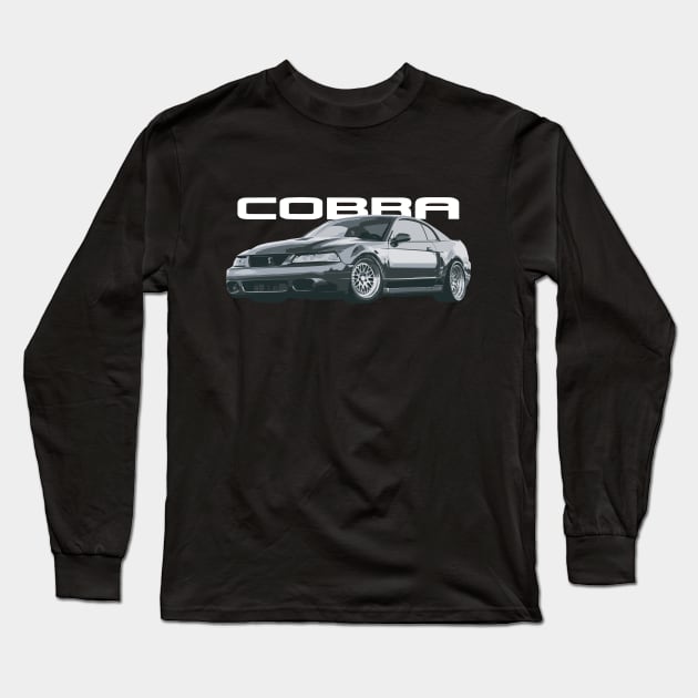 SVT COBRA MUSTANG Long Sleeve T-Shirt by cowtown_cowboy